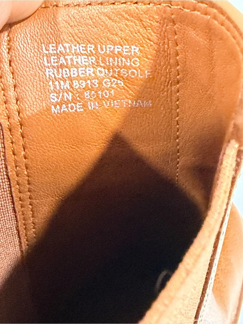 TORY BURCH CARSON LUG SOLE ANKLE BOOT - Toasted Caramel - Sz - 11 .US